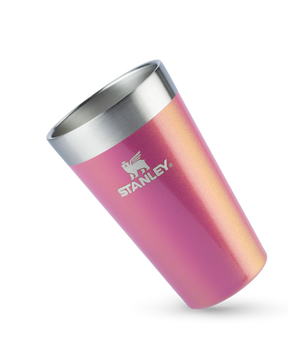 COPO TÉRMICO DE CERVEJA STANLEY DAZZLE PINK SHIMMER | 473ML